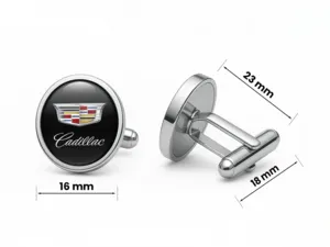 Cadillac Boutons de Manchette Uniques Homme Édition Durable